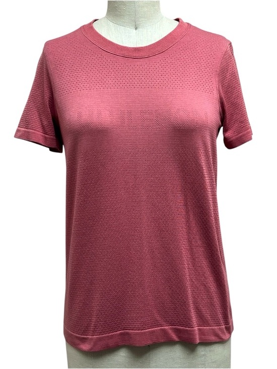 lululemon athletica Tops - Lululemon Breeze By Short Sleeve Rustic Coral / Rustic Coral